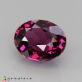 Natural Rhodolite garnet 4.26 Carats Purple Oval 10x8 mm Loose Gemstone - Image 4