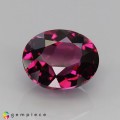 Natural Rhodolite garnet 4.26 Carats Purple Oval 10x8 mm Loose Gemstone - Image 6