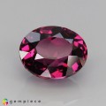 Natural Rhodolite garnet 4.26 Carats Purple Oval 10x8 mm Loose Gemstone - Image 2