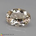 Natural Beryl 4.43 Carats Peach Oval 13x10 mm Loose Gemstone - Image 2