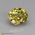 Natural Grossular garnet 1.17 Carats Vivid Yellow Oval 7x5 mm Loose Gemstone - Image 5