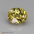 Natural Grossular garnet 1.17 Carats Vivid Yellow Oval 7x5 mm Loose Gemstone - Image 6