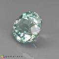 Natural Beryl 1.14 Carats Baby Mint Green Round 7x5 mm Loose Gemstone - Image 3