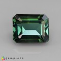 Natural Tourmaline 2.54 Carats Hunter Green Emerald 9x7 mm Loose Gemstone - Image 1