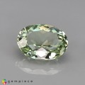Natural Amblygonite 1.74 Carats Yellowish Green Oval 9x7 mm Loose Gemstone - Image 3