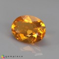 Natural Fire opal 1.24 Carats Tangy Orange Oval 9x7 mm Loose Gemstone - Image 2
