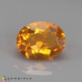 Natural Fire opal 1.24 Carats Tangy Orange Oval 9x7 mm Loose Gemstone - Image 1