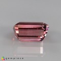 Natural Tourmaline 3.36 Carats Sweet Pink Emerald Cut 10x7 mm Loose Gemstone - Image 4