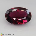 Natural Rhodolite garnet 9.46 Carats Purplish Pink Oval 15x11 mm Loose Gemstone - Image 6