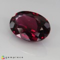 Natural Rhodolite garnet 9.46 Carats Purplish Pink Oval 15x11 mm Loose Gemstone - Image 3