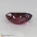 Natural Rhodolite garnet 9.46 Carats Purplish Pink Oval 15x11 mm Loose Gemstone - Image 4