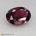 Natural Rhodolite garnet 9.46 Carats Purplish Pink Oval 15x11 mm Loose Gemstone - Image 5