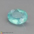 Natural Peru opal 1.10 Carats Paraiba Blue Green Oval 9x7 mm Loose Gemstone - Image 2