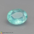 Natural Peru opal 1.10 Carats Paraiba Blue Green Oval 9x7 mm Loose Gemstone - Image 7