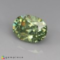 Natural Demantoid garnet  1 Carats Green Oval 7x5 mm Loose Gemstone - Image 2