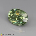 Natural Demantoid garnet  1 Carats Green Oval 7x5 mm Loose Gemstone - Image 3