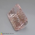 Natural Morganite 100.56 Carats Baby Peach Pink Concave 37x22 mm Loose Gemstone - Image 3