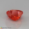 Natural Fire opal 1.26 Carats Orange Red Oval 8x7 mm Loose Gemstone - Image 4