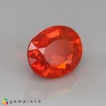 Natural Fire opal 1.26 Carats Orange Red Oval 8x7 mm Loose Gemstone - Image 5