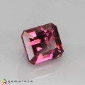 Natural Tourmaline 1.25 Carats Vivid Purplish Pink Emerald Cut 6x5 mm Loose Gemstone - Image 6