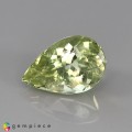 Natural Amblygonite 2.27 Carats Yellowish Green Pear 10x7 mm Loose Gemstone - Image 1