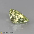 Natural Amblygonite 2.27 Carats Yellowish Green Pear 10x7 mm Loose Gemstone - Image 3
