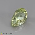 Natural Amblygonite 2.27 Carats Yellowish Green Pear 10x7 mm Loose Gemstone - Image 5