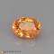 spessatite garnet  1.25cts - 7x5mm