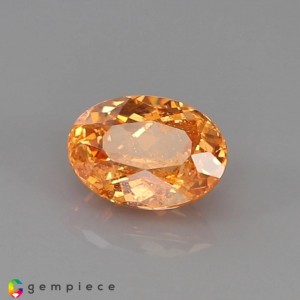 spessatite garnet  1.25cts - 7x5mm