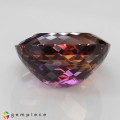 Natural Ametrine 95.69 Carats Purple to Yellow Oval 32x27 mm Loose Gemstone - Image 4
