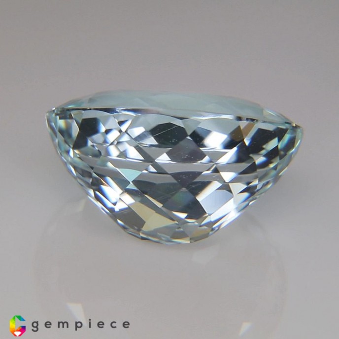 Light Sky Blue Natural Aquamarine Oval 6.60Cts Certified Aquamarine Stone Online