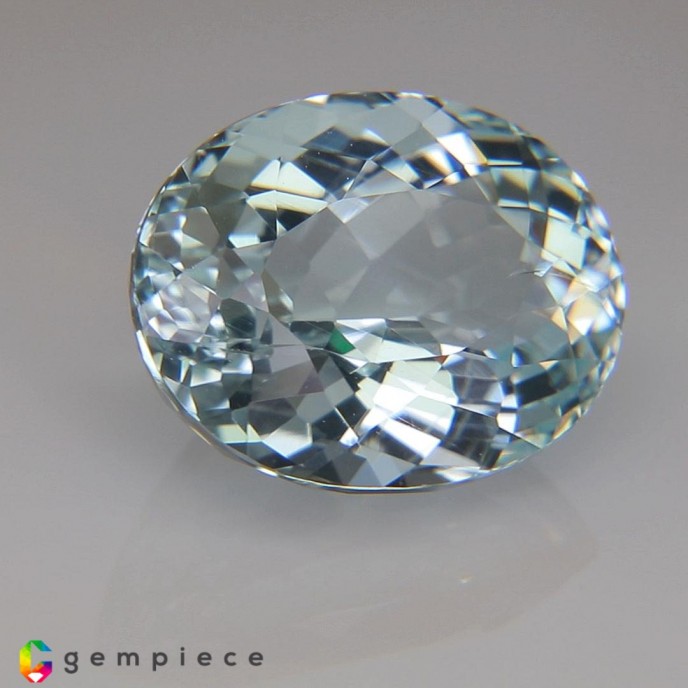 Light Sky Blue Natural Aquamarine Oval 6.60Cts Certified Aquamarine Stone Online