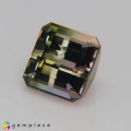 Natural Tourmaline 1.43 Carats Pink to Champagne Octagon 6x5 mm Loose Gemstone - Image 3