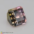 Natural Tourmaline 1.43 Carats Pink to Champagne Octagon 6x5 mm Loose Gemstone - Image 2