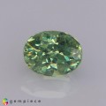 Natural Demantoid garnet 0.65 Carats Green Oval 5x4 mm Loose Gemstone - Image 6