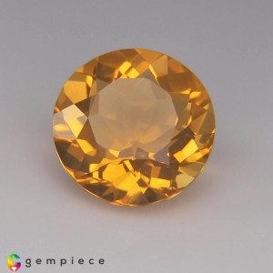 fire opal  1.46cts - 8x5mm