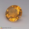 Natural Fire opal 1.46 Carats Tangy Orange Round 8x5 mm Loose Gemstone - Image 2