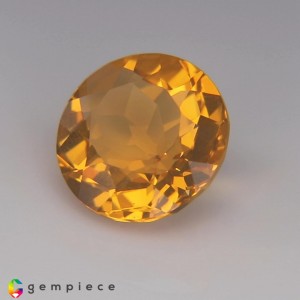 fire opal  1.46cts - 8x5mm