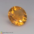 Natural Fire opal 1.46 Carats Tangy Orange Round 8x5 mm Loose Gemstone - Image 3
