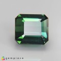 Natural Tourmaline 3 Carats Fine Green Emerald 8x7 mm Loose Gemstone - Image 1