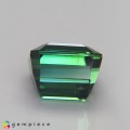 Natural Tourmaline 3 Carats Fine Green Emerald 8x7 mm Loose Gemstone - Image 3