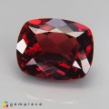 Natural Rhodolite garnet 5.61 Carats Pinkish Red Cushion 11x9 mm Loose Gemstone - Image 2