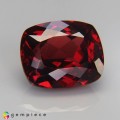 Natural Rhodolite garnet 5.61 Carats Pinkish Red Cushion 11x9 mm Loose Gemstone - Image 6