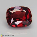 Natural Rhodolite garnet 5.61 Carats Pinkish Red Cushion 11x9 mm Loose Gemstone - Image 7