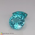 Natural Apatite 2.88 Carats Paraiba Blue Round 7x5 mm Loose Gemstone - Image 7