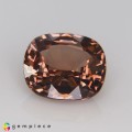 Natural Zircon 2.47 Carats Imperial Pink Cushion 9x7 mm Loose Gemstone - Image 2