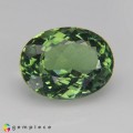 Natural Apatite 4.05 Carats Mint Green Oval 11x9 mm Loose Gemstone - Image 1