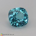 Natural Apatite 1.28 Carats Paraiba Blue Antique Cushion 6x5 mm Loose Gemstone - Image 5