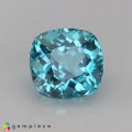 Natural Apatite 1.28 Carats Paraiba Blue Antique Cushion 6x5 mm Loose Gemstone - Image 6