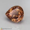 Natural Tourmaline 3.73 Carats Orange Pink Pear 10x9 mm Loose Gemstone - Image 7